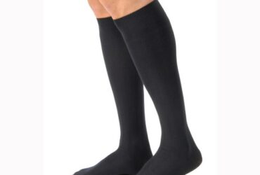 JOBST FOR MEN CASUAL KNEE 30-40 CLOSED TOE NAVY XL