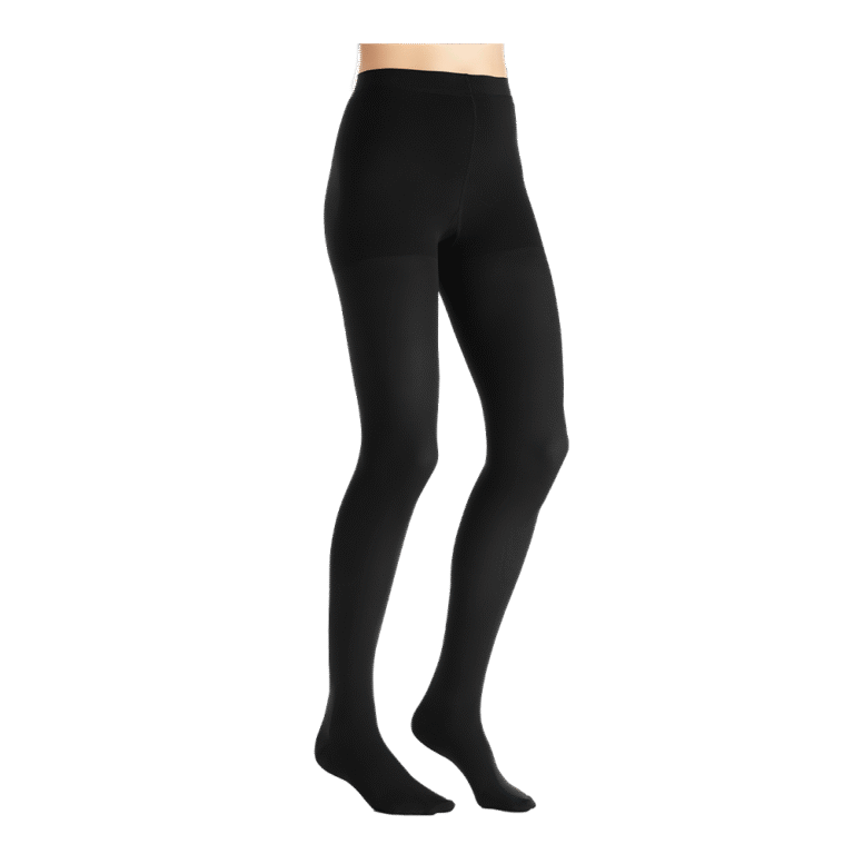 JOBST OPAQUE WAIST 30-40 CLOSED TOE CLASSIC BLACK XL