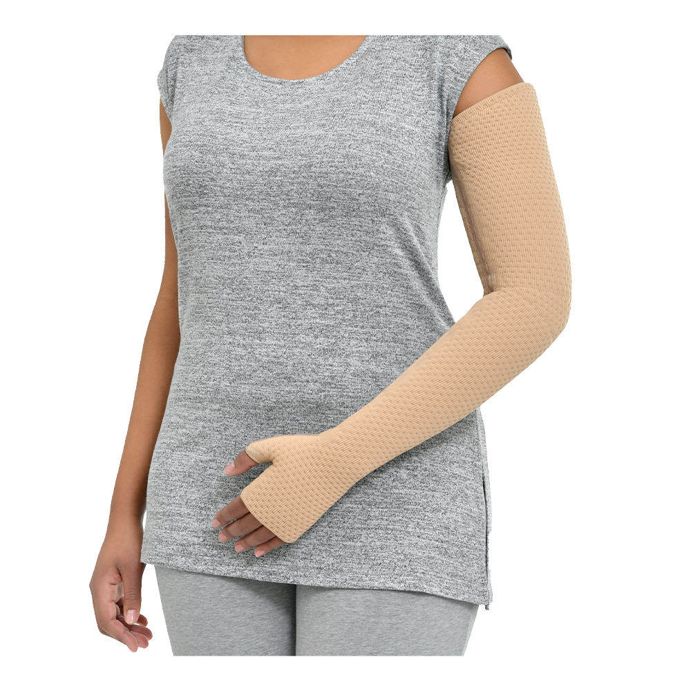 jobst-relax-arm-beige-3.png JOBST RELAX ARMSLEEVE W/O GAUNTLET W/O ZIPPER BEIGE CCL1