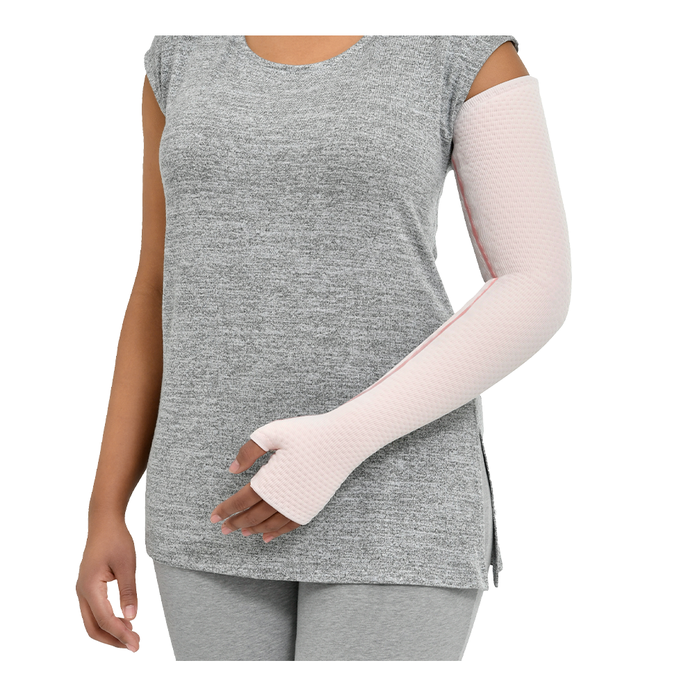 jobst-relax-arm-rose-02-1.png JOBST RELAX ARMSLEEVE W/O GAUNTLET W/O ZIPPER ROSE CCL1
