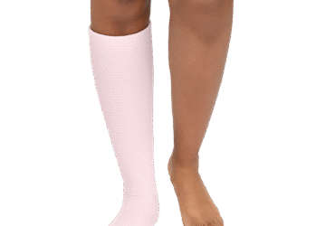 JOBST RELAX LEGSLEEVE KNEE HIGH W/O ZIPPER ROSE CCL1