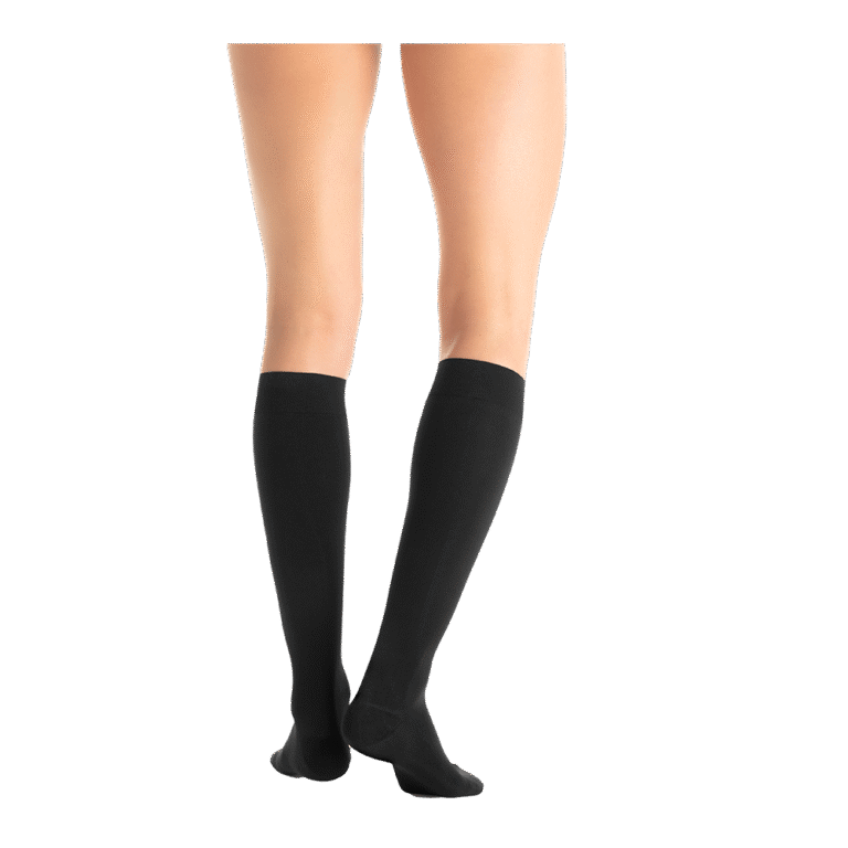 JOBST ULTRASHEER KNEE 15-20 CLOSED TOE CLASSIC BLACK LG CASE