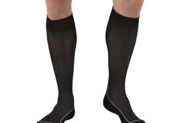 JOBST FOR MEN THIGH 20-30 CLOSED TOE BLACK LG