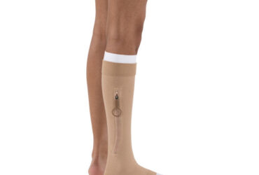 ULCERCARE 2-PART SYSTEM RIGHT/ZIP W/LIN BEIGE XL (2 + 2)