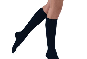 JOBST ULTRASHEER KNEE 15-20 CLOSED TOE MIDNIGHT NAVY XL