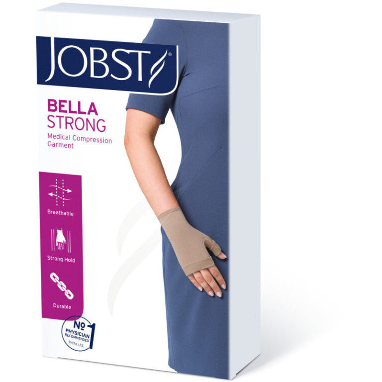JOBST BELLA STRONG GAUNTLET 15-20 NATURAL SZ 8