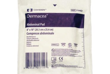 HARTMANN ABD Pad, 8" x 10", Sterile, Latex Free (LF), 16/bx, 20 bx/cs