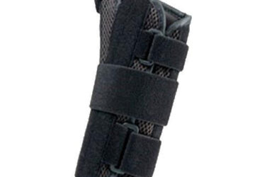 PROLITE AIRFLOW 8IN WRIST SPLINT W/ABD. THUMB LEFT BLACK LG/XL