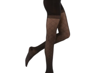 JOBST ULTRASHEER WAIST 20-30 CLOSED TOE DIAMOND CLASSIC BLACK MD