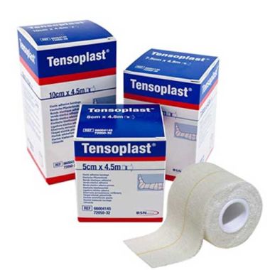 tensoplast-1.jpg TENSOPLAST BANDAGE ELASTIC ADHESIVE WHT 6INX5YD
