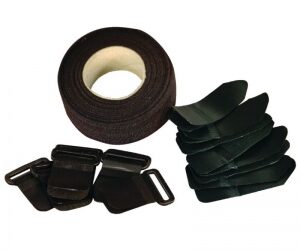 DYNACAST VELCRO STRAP KIT RED 10/BX