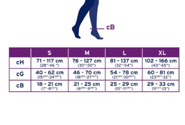 JOBST OPAQUE THIGH 30-40 CLOSED TOE DOT CLASSIC BLACK LG