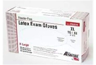 Surgical Glove, Size 7½, Sterile, Latex, Powder Free (PF), 40/bx, 4 bx/cs