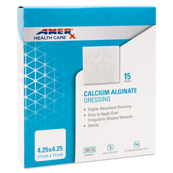 AMERX® Calcium Alginate Dressing 2 x 2 15/box